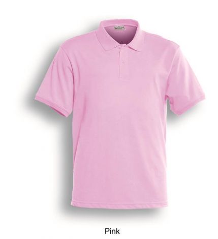 Mens Classic Polo-S-pink