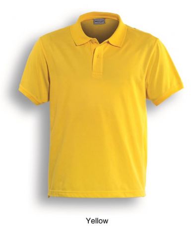 Mens Classic Polo-S-yellow
