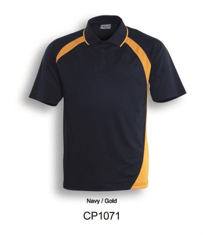 Unisex Adults Dynamic Polo-S-Navy'Gold