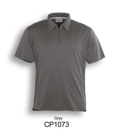 Unisex Adults Golf Polo-S-grey