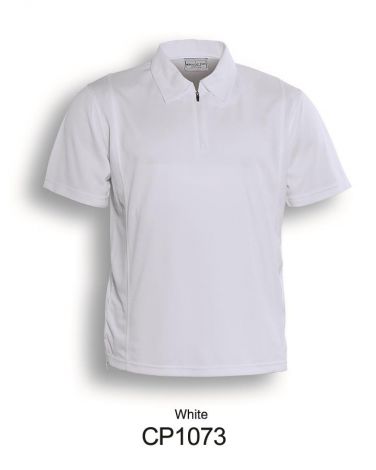 Unisex Adults Golf Polo-S-white