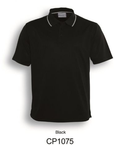 Unisex Adults Club Polo Bocini-S-black