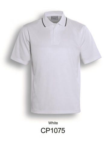 Unisex Adults Club Polo Bocini-S-white