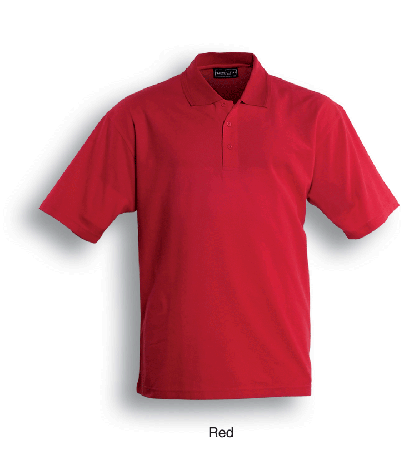 Unisex Adults Basic Polo-S-red