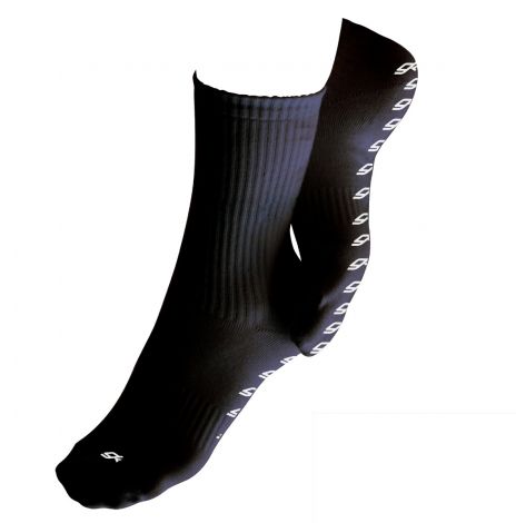 Crew Calf sock with added grip applicator-S 9-2  -navy