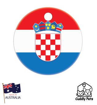 Patriotic ID Tags-Croatia