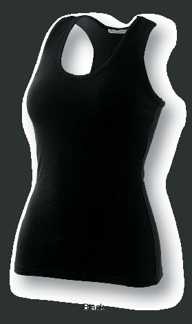 Ladies Gym Singlet CT1021-8-black