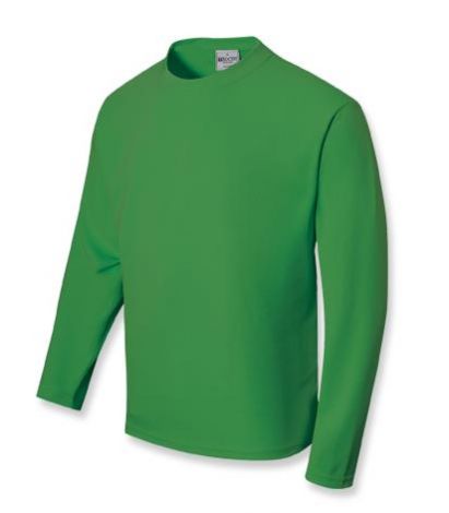 Unisex Adults Sun Smart L/S Tee Shirt-S-Green