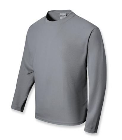Unisex Adults Sun Smart L/S Tee Shirt-S-Grey