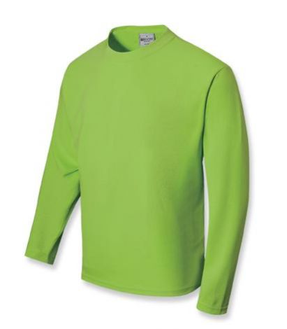 Unisex Adults Sun Smart L/S Tee Shirt-S-Lime