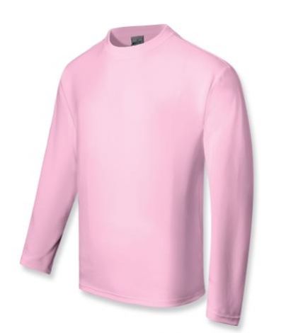 Unisex Adults Sun Smart L/S Tee Shirt-S-pink