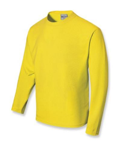 Unisex Adults Sun Smart L/S Tee Shirt-S-yellow