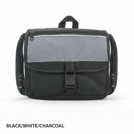 G1057 Toiletry Bag-black/Charcoal