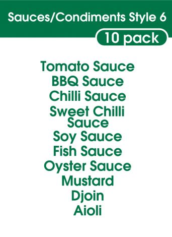 Sauce and Condiments Style 6-regular-Grass Green