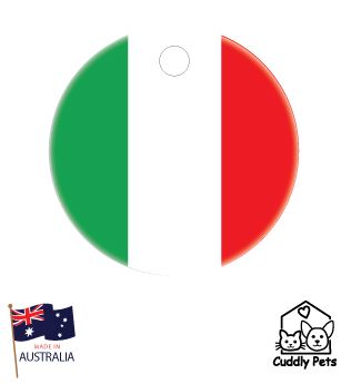 Patriotic ID Tags-Italy