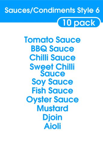 Sauce and Condiments Style 6-regular-Lt Blue