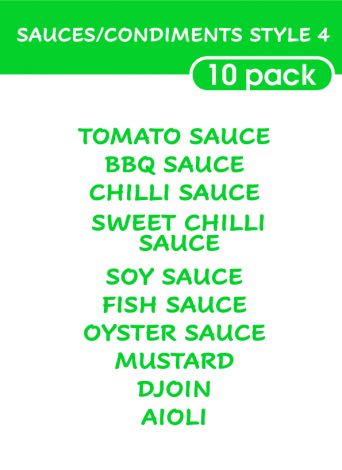 Sauce and Condiments Style 4-regular-Luminous Green