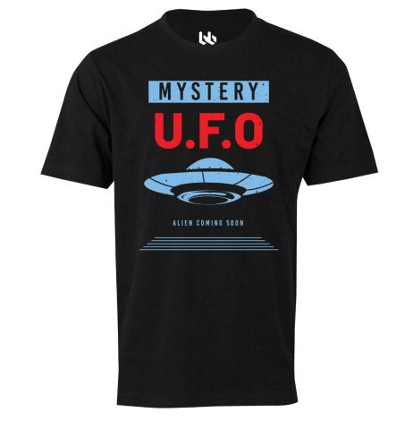 Mystery UFO tee-L-black