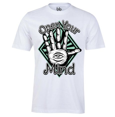Open your mind tee-XS-white