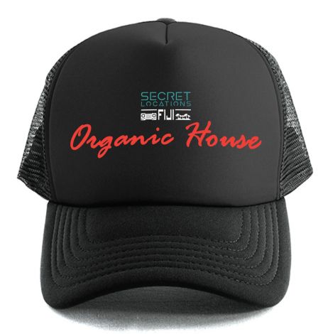 Organic House Trucker-black