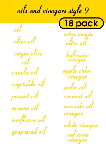Oils and Vinger Style 9-regular-R. Yellow
