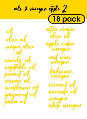 Oils and Vinger Style 2-regular-R. Yellow