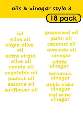 Oils and Vinger Style 3-regular-R. Yellow