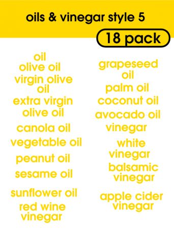 Oils and Vinger Style 5-regular-R. Yellow