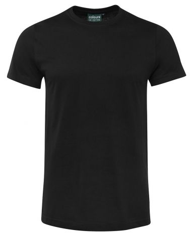 C OF C FITTED TEE-2XS-black
