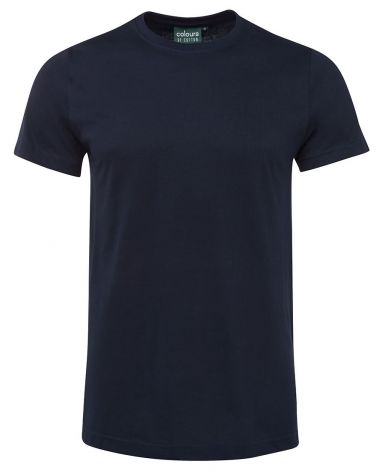 C OF C FITTED TEE-2XS-navy