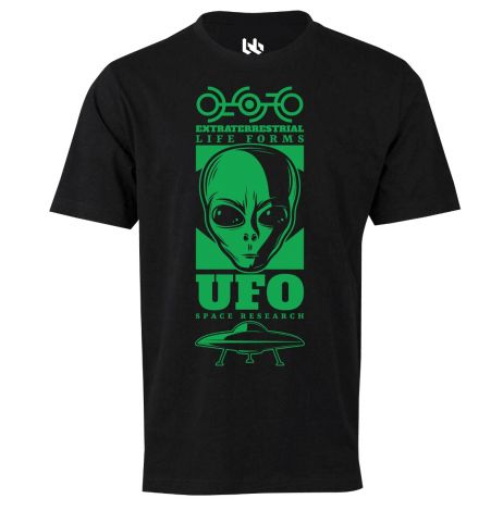 Space research tee-XS-black