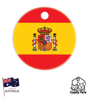 Patriotic ID Tags-Spain