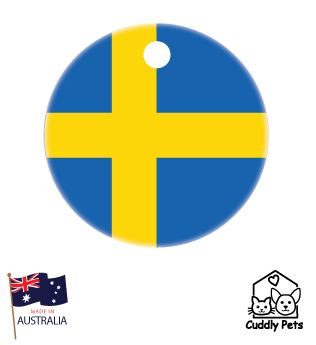 Patriotic ID Tags-Sweden