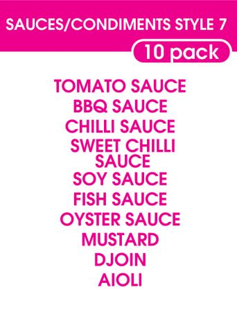 Sauce and Condiments Style 7-regular-Telemagenta