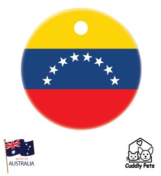 Patriotic ID Tags-Venezuala