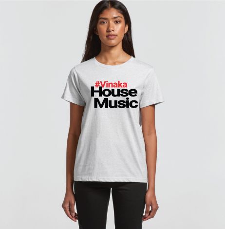 Vinaka House Music Ladies Tee-XS-white