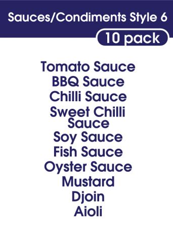Sauce and Condiments Style 6-regular-violet blue