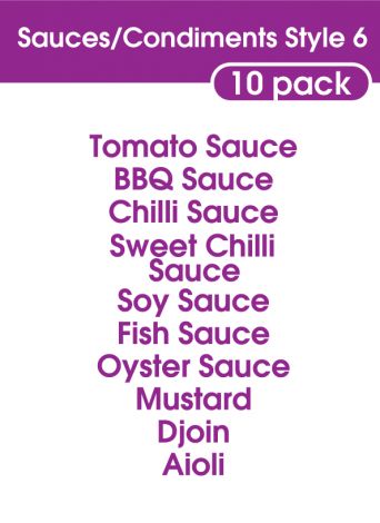 Sauce and Condiments Style 6-regular-violet