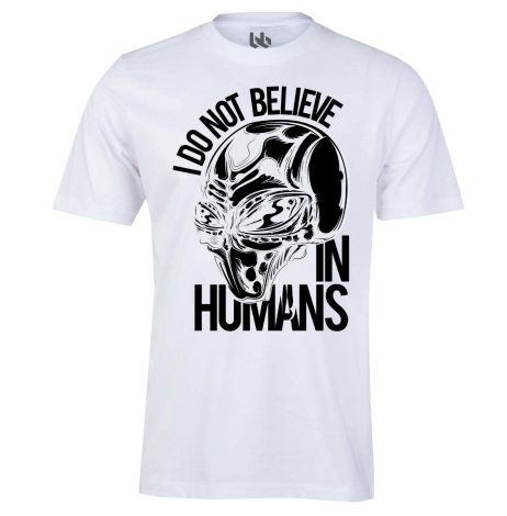 Don't believe in humans T-shirt-XS-white