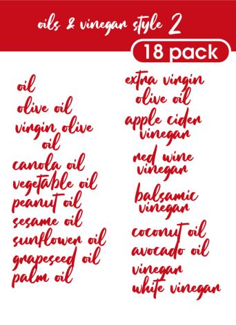 Oils and Vinger Style 2-regular-wine red